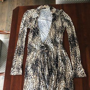 Fabrizio Gianni Cheetah Cardigan